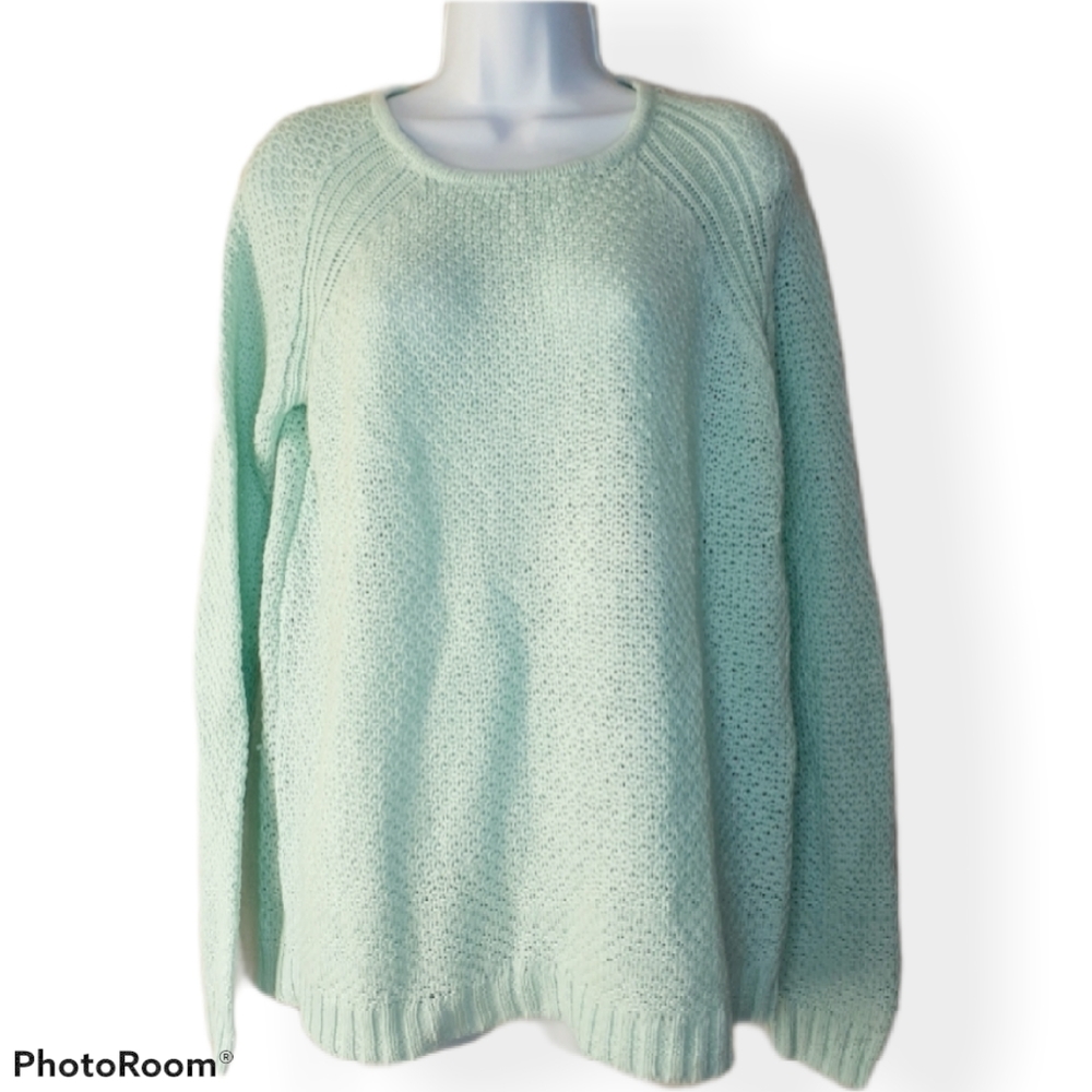 2ND Day | Women's Mint Green Sweater .
